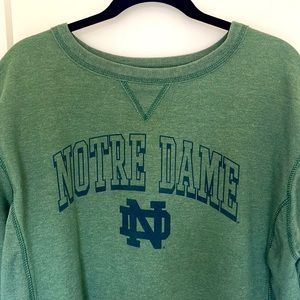 Notre Dame Crewneck Sweater - never worn